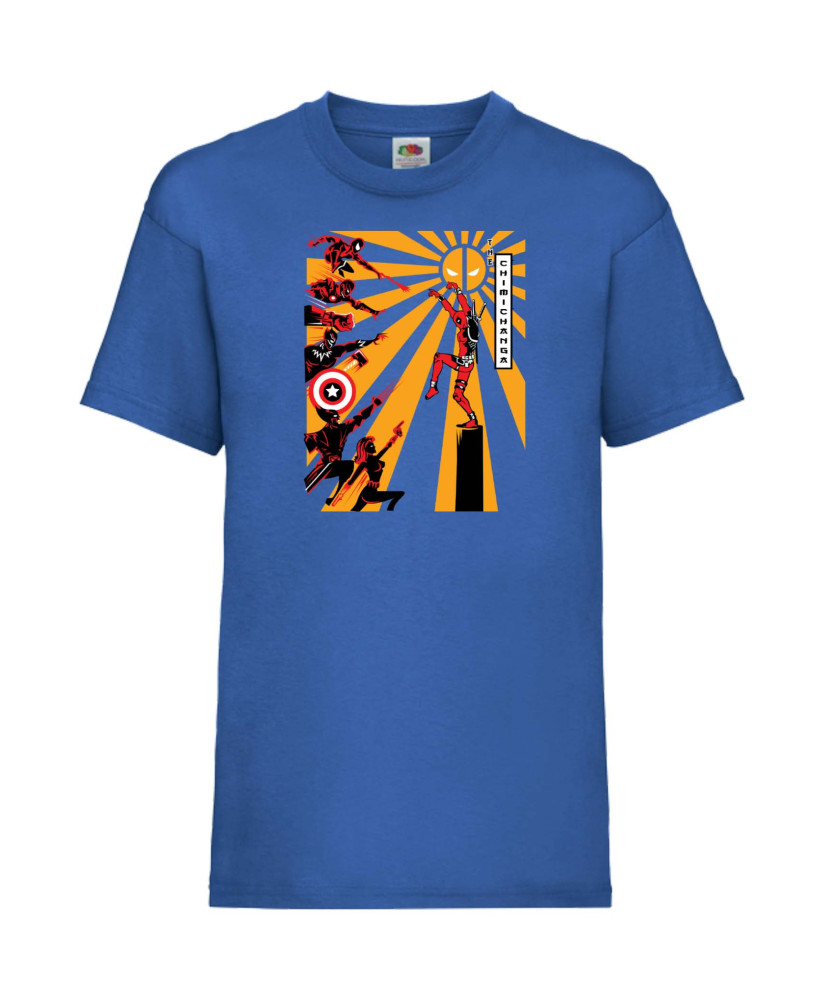 Детска Тениска Марвел Комикси Deadpool, Marvel Comics, Marvel, Wade Wilson, X Men, Chimichanga