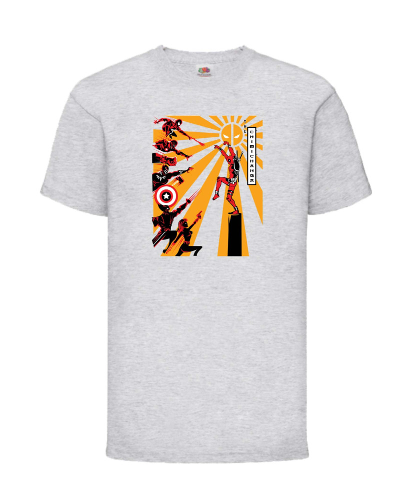 Детска Тениска Марвел Комикси Deadpool, Marvel Comics, Marvel, Wade Wilson, X Men, Chimichanga