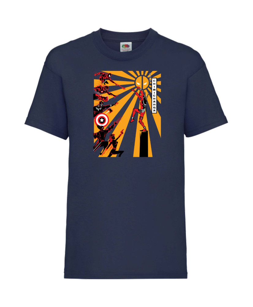 Детска Тениска Марвел Комикси Deadpool, Marvel Comics, Marvel, Wade Wilson, X Men, Chimichanga