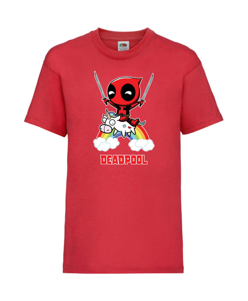 Детска Тениска Марвел Комикси Deadpool, Marvel Comics, Marvel, Wade Wilson, X Men, Unicornpool