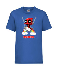Детска Тениска Марвел Комикси Deadpool, Marvel Comics, Marvel, Wade Wilson, X Men, Unicornpool