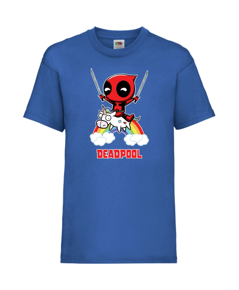 Детска Тениска Марвел Комикси Deadpool, Marvel Comics, Marvel, Wade Wilson, X Men, Unicornpool
