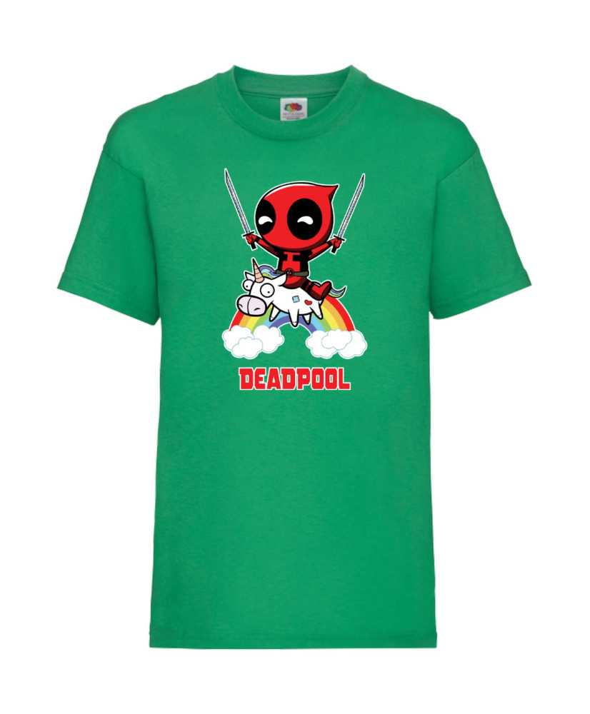 Детска Тениска Марвел Комикси Deadpool, Marvel Comics, Marvel, Wade Wilson, X Men, Unicornpool