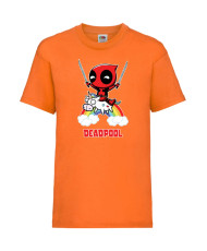 Детска Тениска Марвел Комикси Deadpool, Marvel Comics, Marvel, Wade Wilson, X Men, Unicornpool