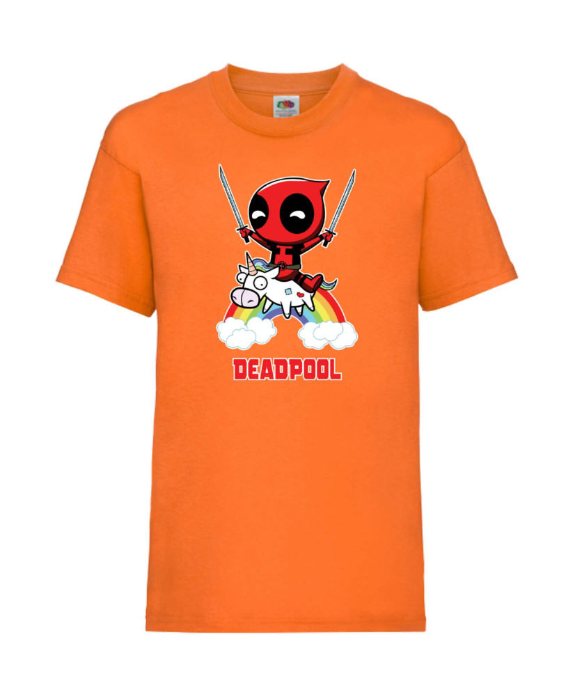 Детска Тениска Марвел Комикси Deadpool, Marvel Comics, Marvel, Wade Wilson, X Men, Unicornpool