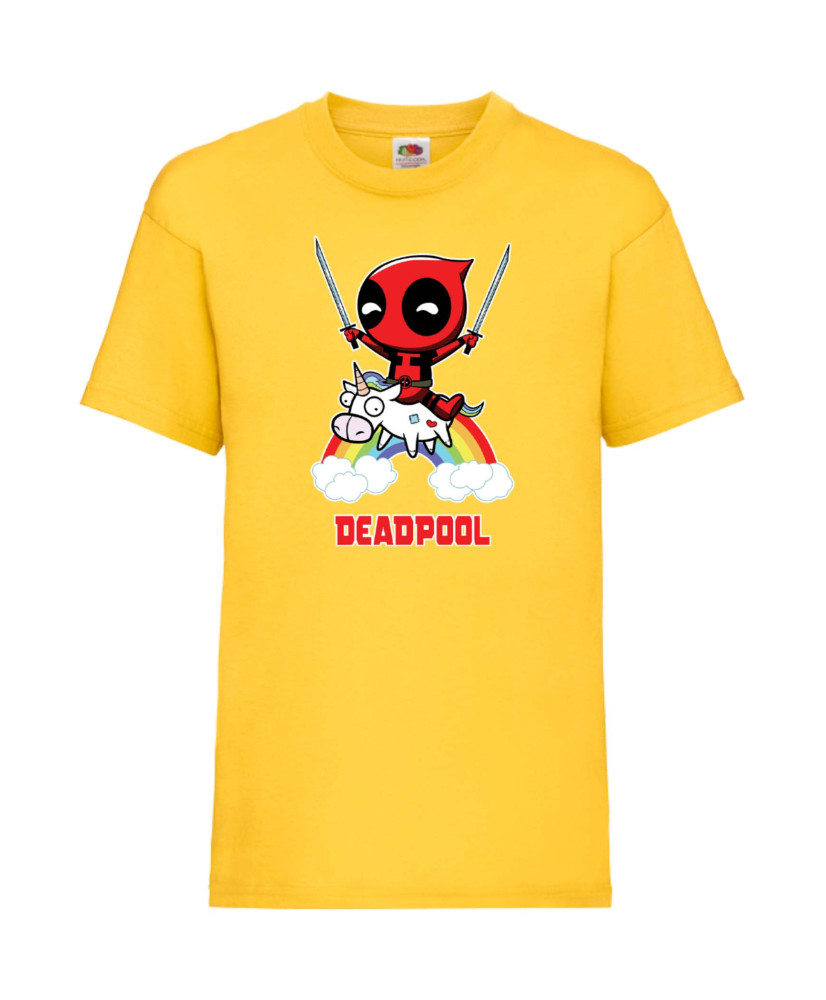 Детска Тениска Марвел Комикси Deadpool, Marvel Comics, Marvel, Wade Wilson, X Men, Unicornpool