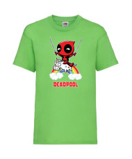 Детска Тениска Марвел Комикси Deadpool, Marvel Comics, Marvel, Wade Wilson, X Men, Unicornpool