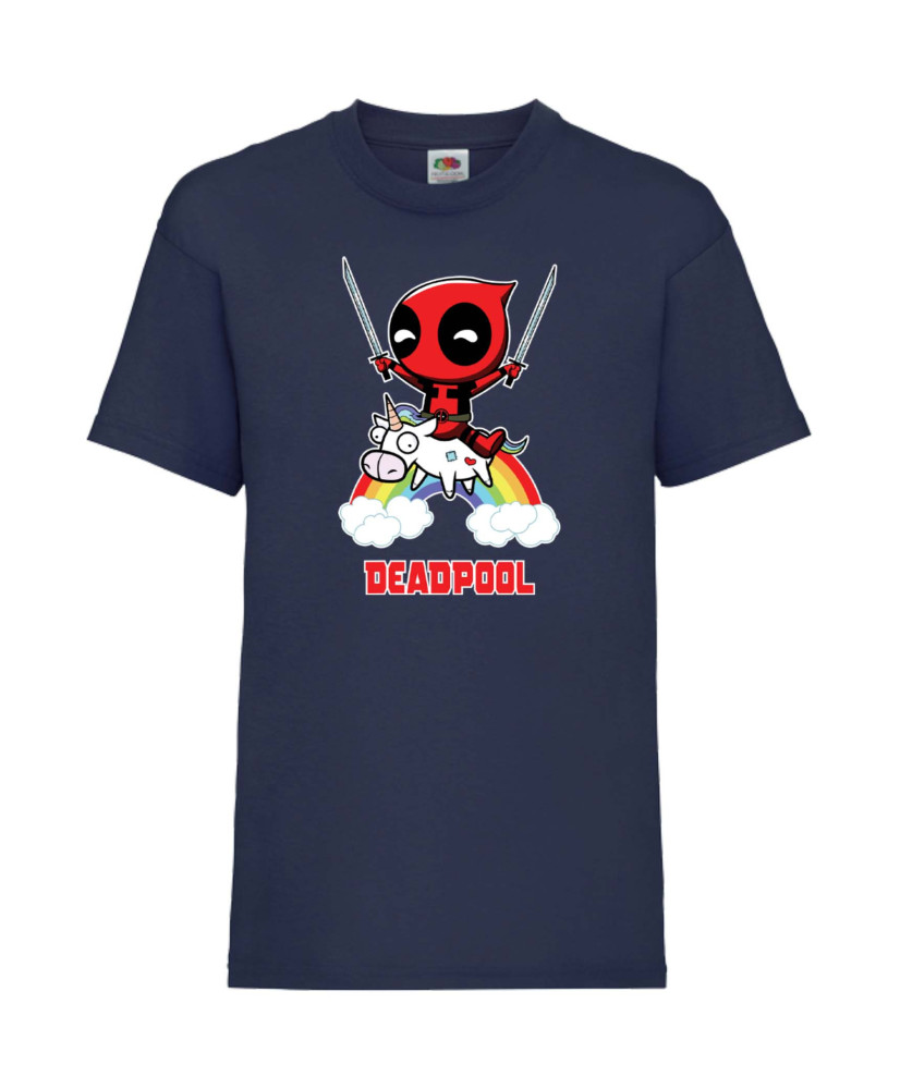 Детска Тениска Марвел Комикси Deadpool, Marvel Comics, Marvel, Wade Wilson, X Men, Unicornpool