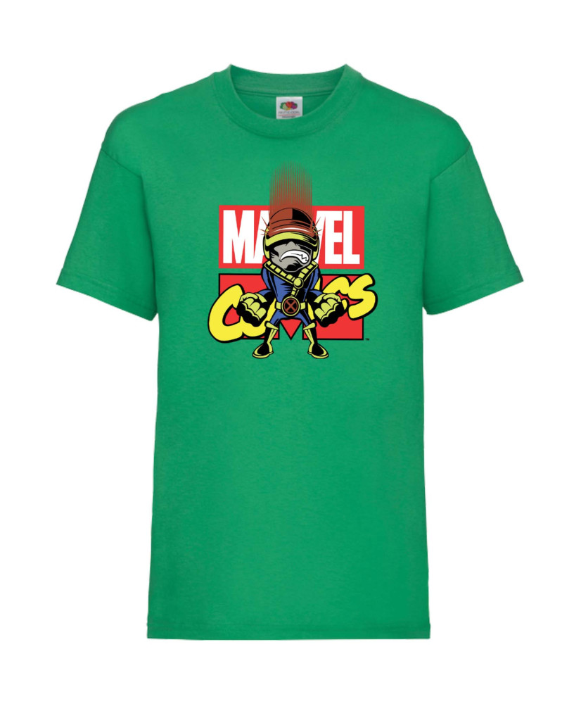 Детска Тениска Марвел Комикси Avengers, X Men, Cyclops, Wolverine, Marvel, Comics Marvel, Cyclops
