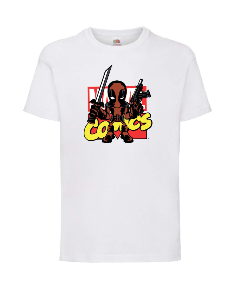 Детска Тениска Марвел Комикси Deadpool, Marvel Comics, Marvel, Wade Wilson, X Men, Deadpool 