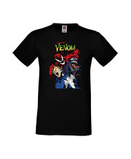 Мъжка Тениска Марвел Комикси Venom, Carnage, Spiderman, Marvel Comics, Monsters