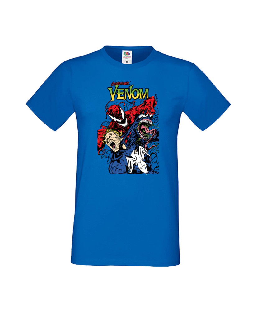 Мъжка Тениска Марвел Комикси Venom, Carnage, Spiderman, Marvel Comics, Monsters