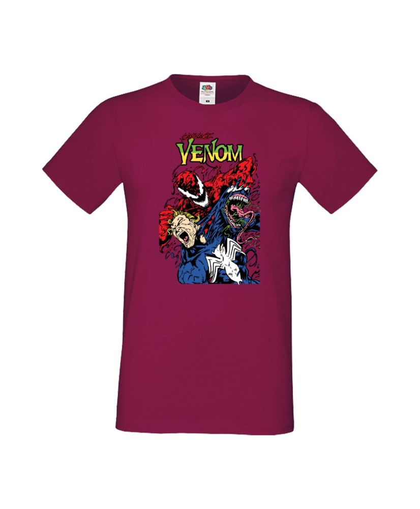 Мъжка Тениска Марвел Комикси Venom, Carnage, Spiderman, Marvel Comics, Monsters Мъжка Тениска Марвел Комикси Venom, Carnage, Spiderman, Marvel Comics, Monsters