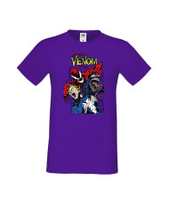 Мъжка Тениска Марвел Комикси Venom, Carnage, Spiderman, Marvel Comics, Monsters