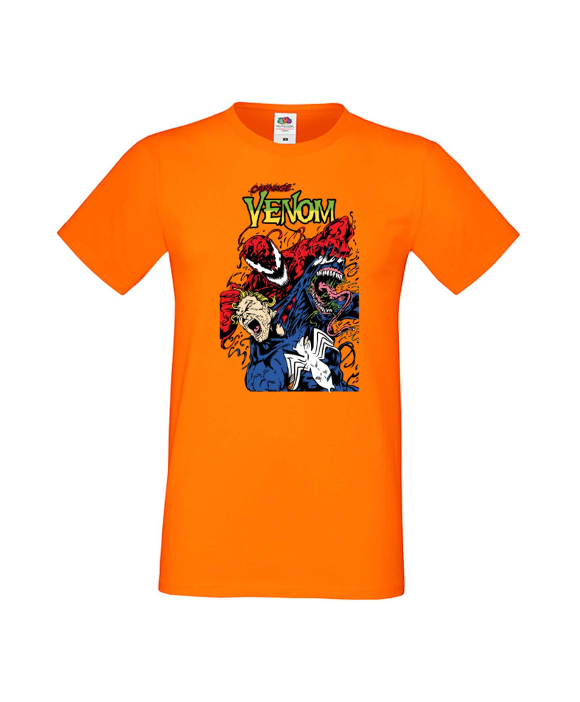 Мъжка Тениска Марвел Комикси Venom, Carnage, Spiderman, Marvel Comics, Monsters