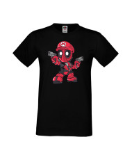 Мъжка Тениска Марвел Комикси Deadpool, Marvel Comics, Marvel, Wade Wilson, X Men, Mariopool