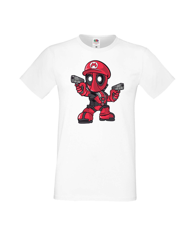 Мъжка Тениска Марвел Комикси Deadpool, Marvel Comics, Marvel, Wade Wilson, X Men, Mariopool