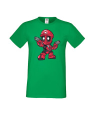 Мъжка Тениска Марвел Комикси Deadpool, Marvel Comics, Marvel, Wade Wilson, X Men, Mariopool