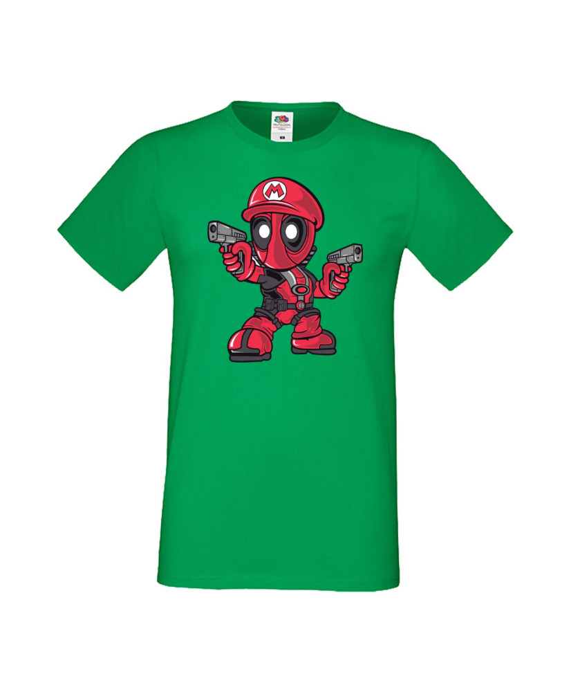 Мъжка Тениска Марвел Комикси Deadpool, Marvel Comics, Marvel, Wade Wilson, X Men, Mariopool