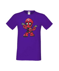 Мъжка Тениска Марвел Комикси Deadpool, Marvel Comics, Marvel, Wade Wilson, X Men, Mariopool