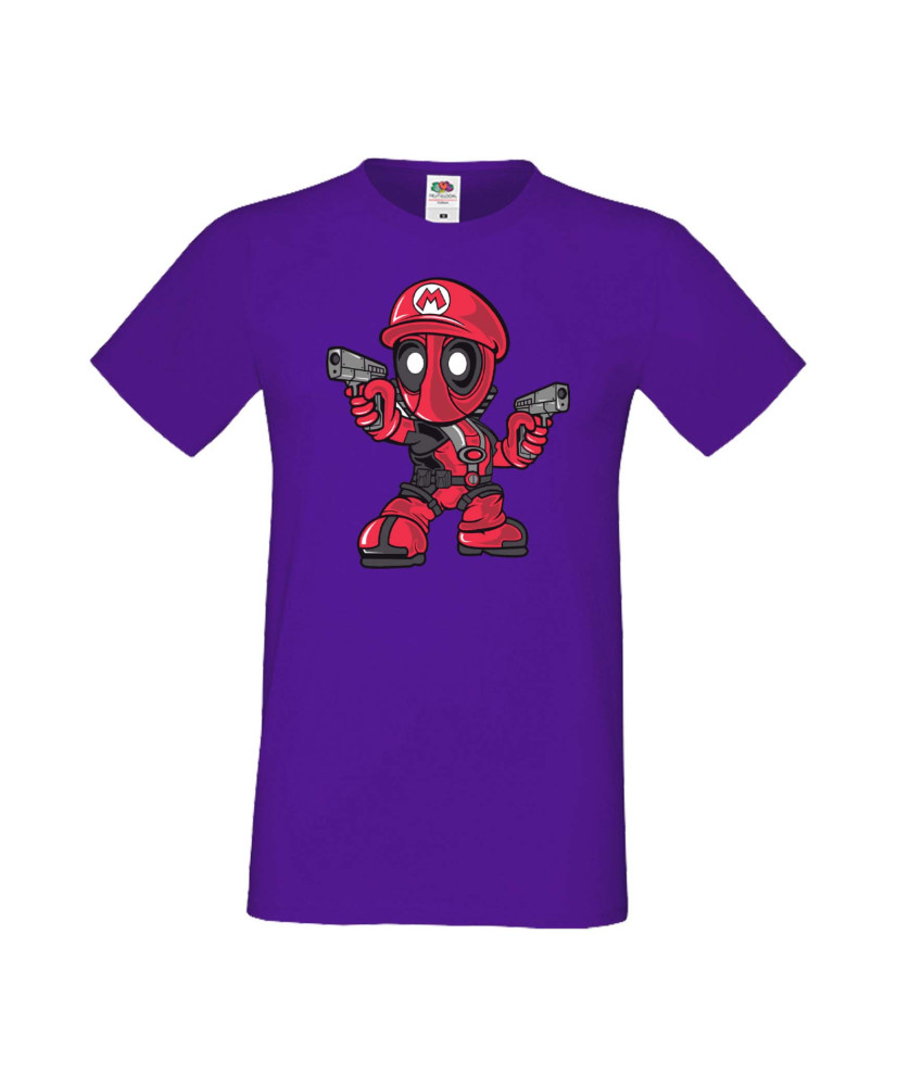 Мъжка Тениска Марвел Комикси Deadpool, Marvel Comics, Marvel, Wade Wilson, X Men, Mariopool