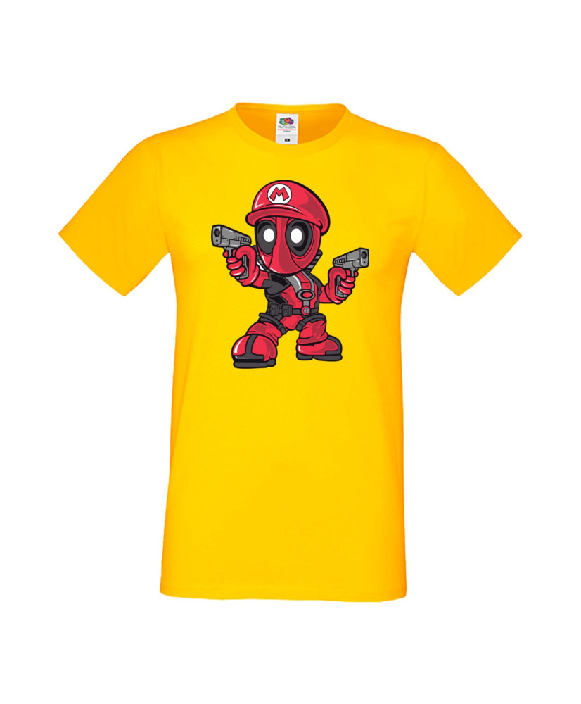 Мъжка Тениска Марвел Комикси Deadpool, Marvel Comics, Marvel, Wade Wilson, X Men, Mariopool