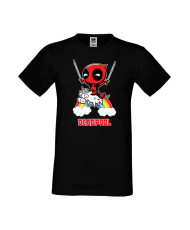 Мъжка Тениска Марвел Комикси Deadpool, Marvel Comics, Marvel, Wade Wilson, X Men, Unicornpool