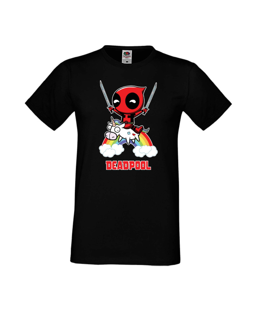 Мъжка Тениска Марвел Комикси Deadpool, Marvel Comics, Marvel, Wade Wilson, X Men, Unicornpool