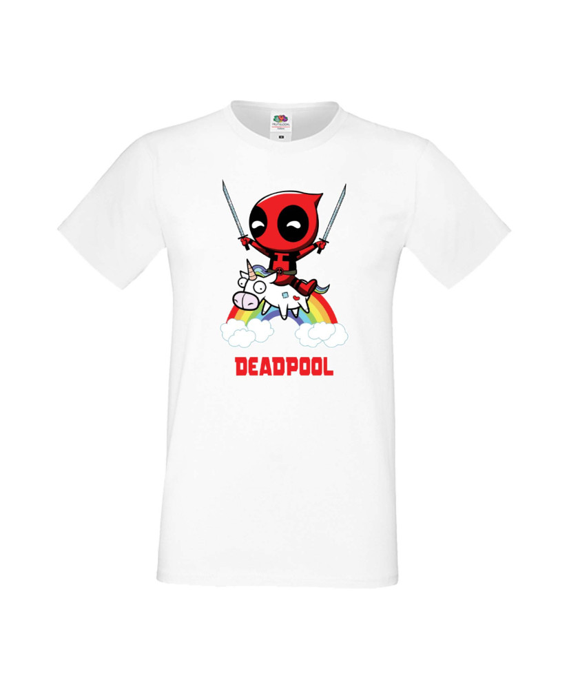 Мъжка Тениска Марвел Комикси Deadpool, Marvel Comics, Marvel, Wade Wilson, X Men, Unicornpool