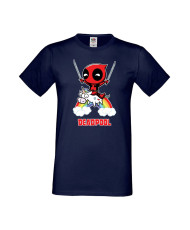 Мъжка Тениска Марвел Комикси Deadpool, Marvel Comics, Marvel, Wade Wilson, X Men, Unicornpool