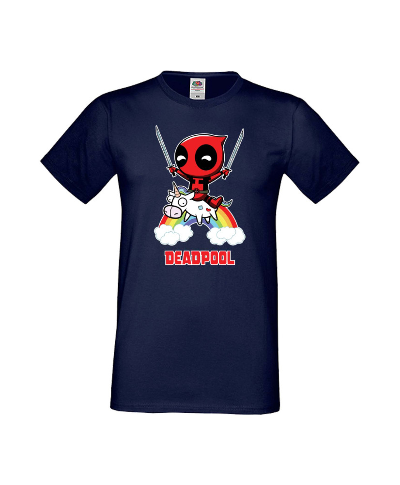 Мъжка Тениска Марвел Комикси Deadpool, Marvel Comics, Marvel, Wade Wilson, X Men, Unicornpool