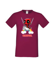 Мъжка Тениска Марвел Комикси Deadpool, Marvel Comics, Marvel, Wade Wilson, X Men, Unicornpool