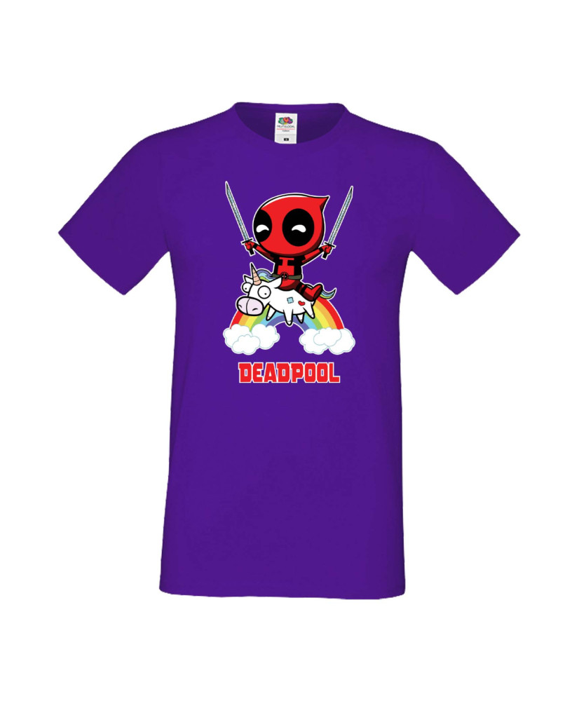 Мъжка Тениска Марвел Комикси Deadpool, Marvel Comics, Marvel, Wade Wilson, X Men, Unicornpool