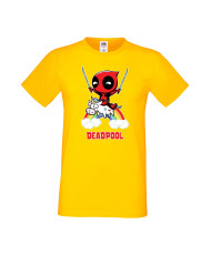 Мъжка Тениска Марвел Комикси Deadpool, Marvel Comics, Marvel, Wade Wilson, X Men, Unicornpool