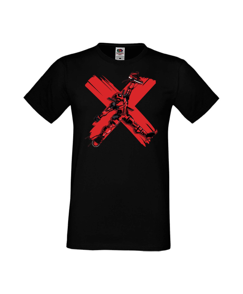 Мъжка Тениска Марвел Комикси Deadpool, Marvel Comics, Marvel, Wade Wilson, X Men, X Air J