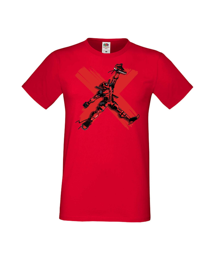 Мъжка Тениска Марвел Комикси Deadpool, Marvel Comics, Marvel, Wade Wilson, X Men, X Air J