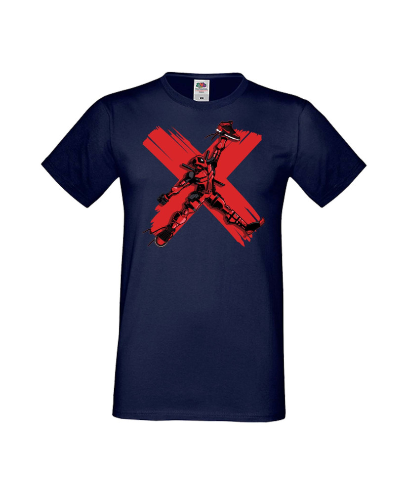 Мъжка Тениска Марвел Комикси Deadpool, Marvel Comics, Marvel, Wade Wilson, X Men, X Air J