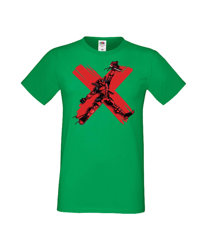 Мъжка Тениска Марвел Комикси Deadpool, Marvel Comics, Marvel, Wade Wilson, X Men, X Air J