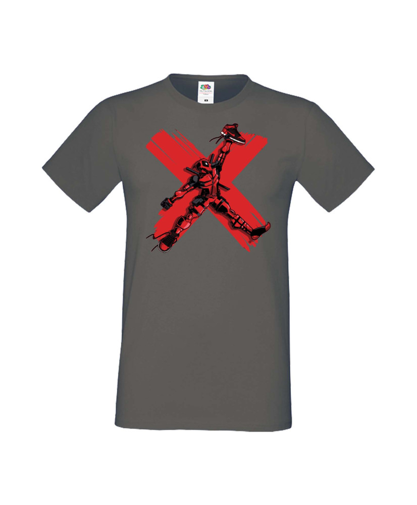 Мъжка Тениска Марвел Комикси Deadpool, Marvel Comics, Marvel, Wade Wilson, X Men, X Air J