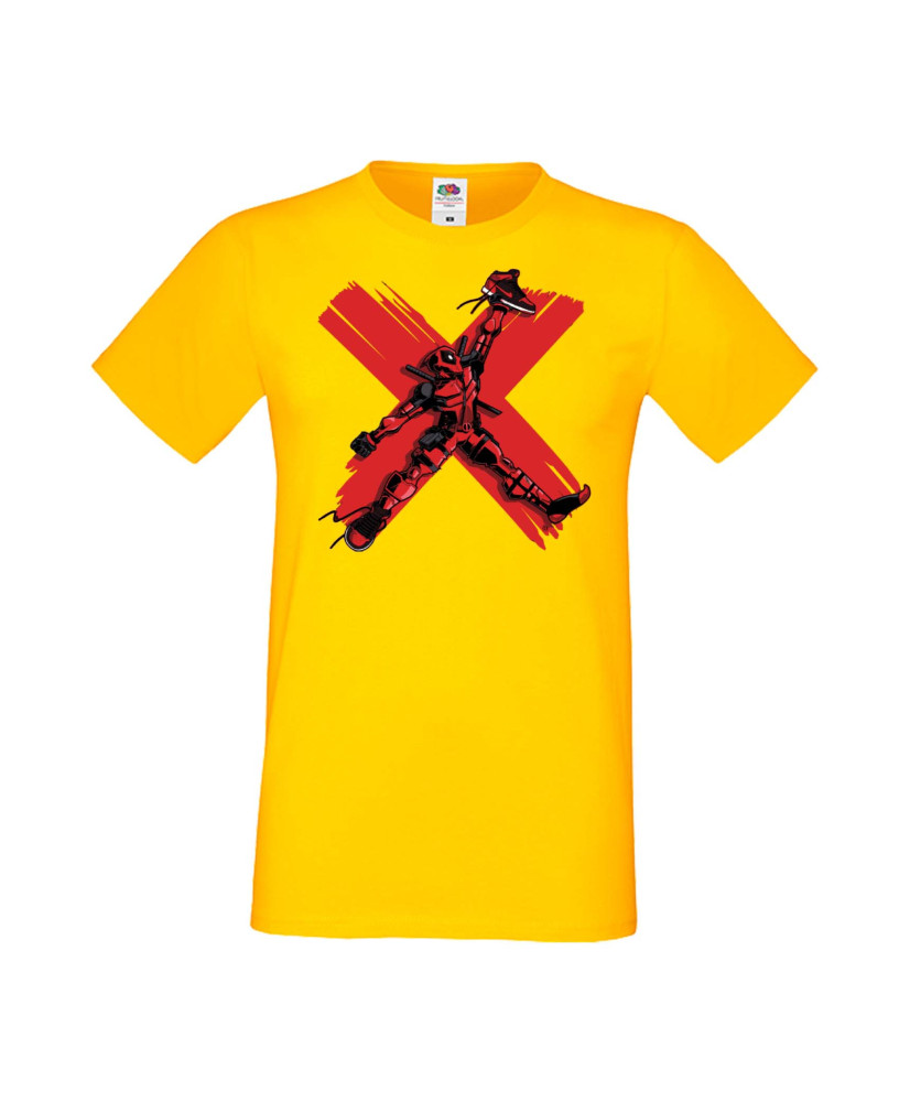 Мъжка Тениска Марвел Комикси Deadpool, Marvel Comics, Marvel, Wade Wilson, X Men, X Air J