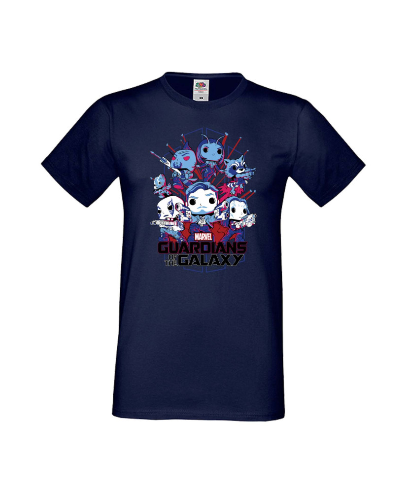 Мъжка Тениска Марвел Комикси Guardians Of The Galaxy, Groot, Rocket Raccoon, Star Lord, Marvel Comics, Marvel, Guardians Of The 