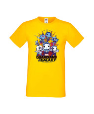 Мъжка Тениска Марвел Комикси Guardians Of The Galaxy, Groot, Rocket Raccoon, Star Lord, Marvel Comics, Marvel, Guardians Of The 