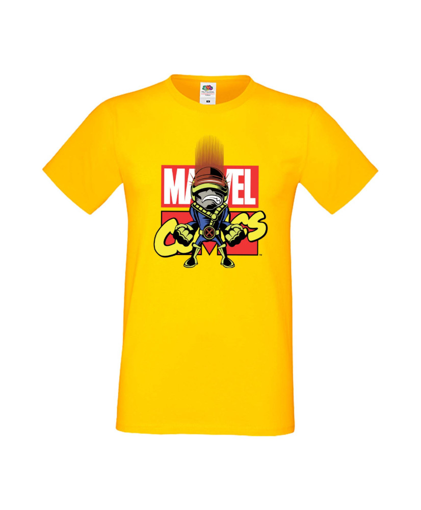 Мъжка Тениска Марвел Комикси Avengers, X Men, Cyclops, Wolverine, Marvel, Comics Marvel, Cyclops