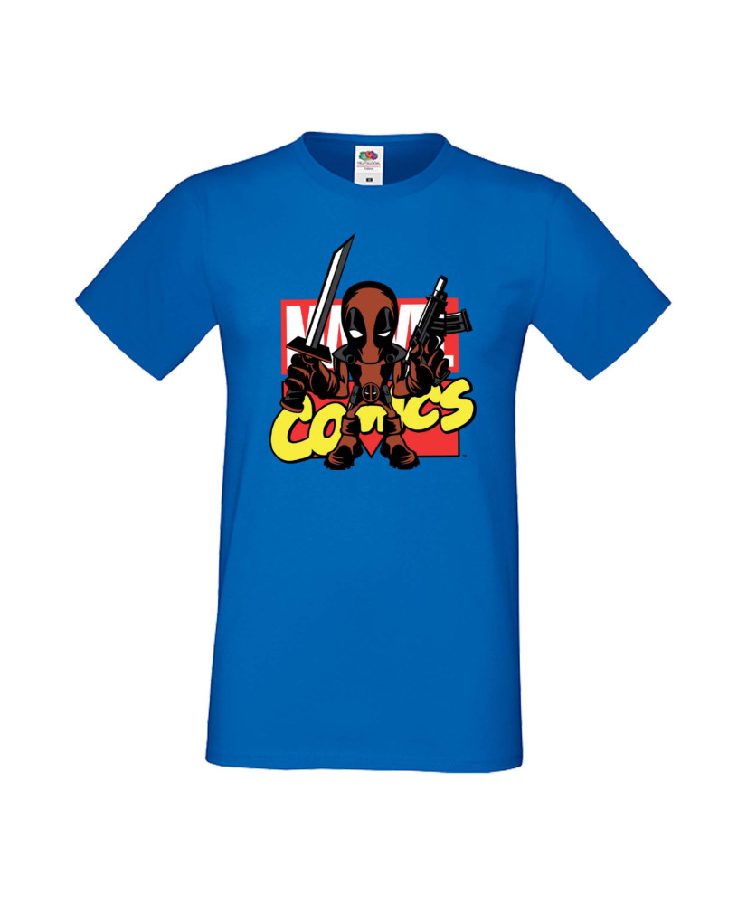 Мъжка Тениска Марвел Комикси Deadpool, Marvel Comics, Marvel, Wade Wilson, X Men, Deadpool 