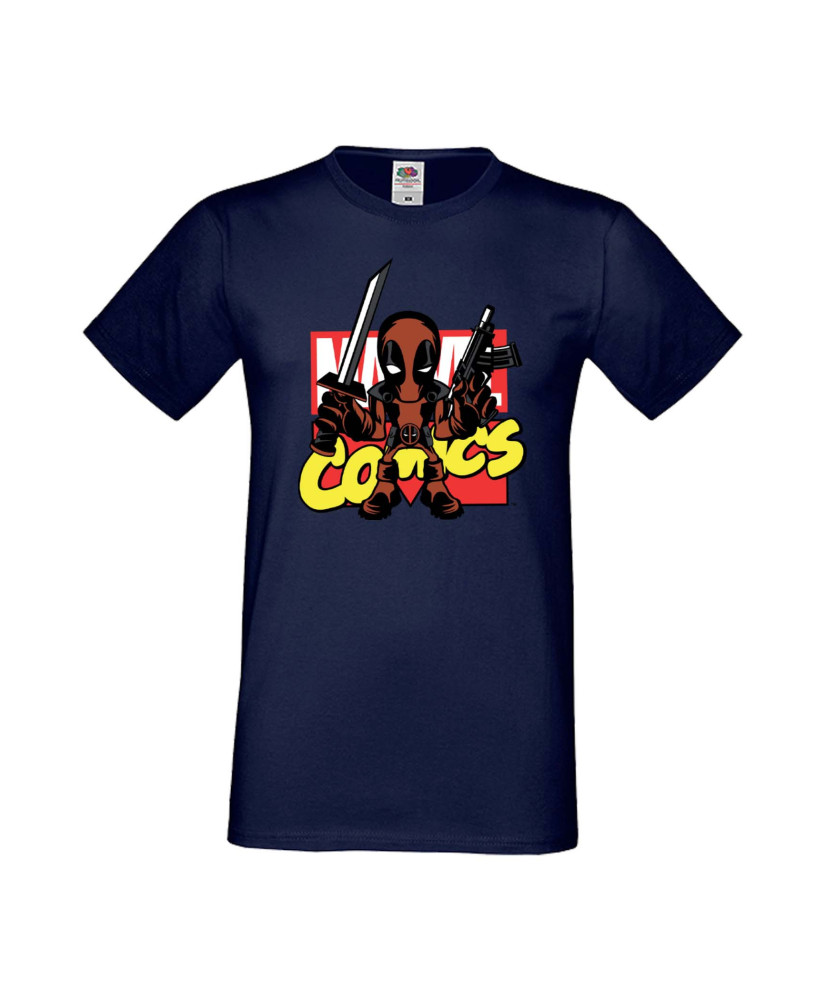 Мъжка Тениска Марвел Комикси Deadpool, Marvel Comics, Marvel, Wade Wilson, X Men, Deadpool 