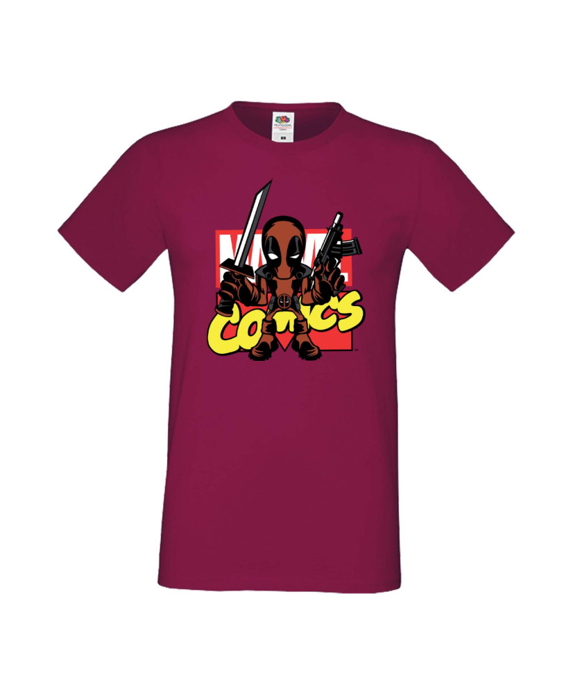 Мъжка Тениска Марвел Комикси Deadpool, Marvel Comics, Marvel, Wade Wilson, X Men, Deadpool 
