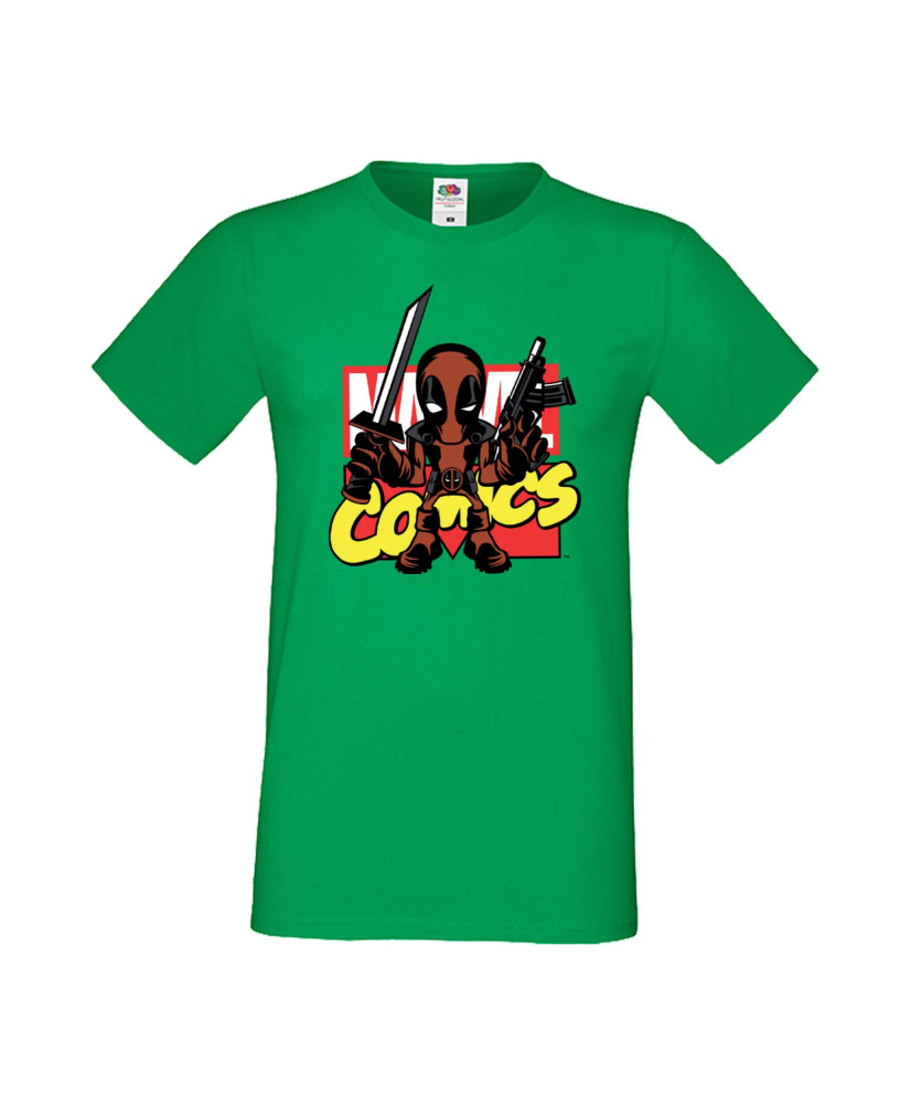 Мъжка Тениска Марвел Комикси Deadpool, Marvel Comics, Marvel, Wade Wilson, X Men, Deadpool 