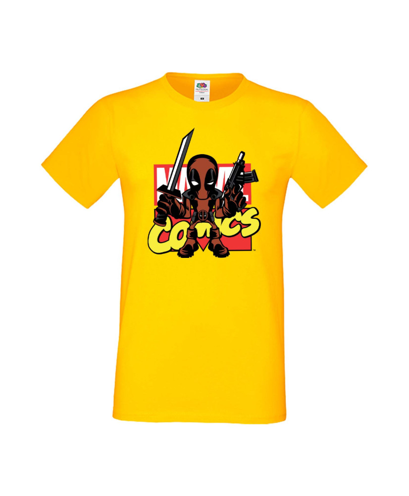 Мъжка Тениска Марвел Комикси Deadpool, Marvel Comics, Marvel, Wade Wilson, X Men, Deadpool 