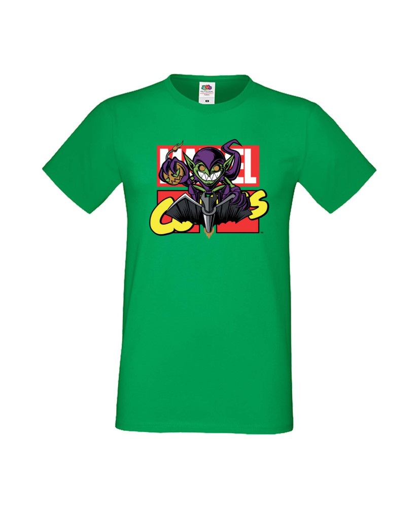 Мъжка Тениска Марвел Комикси Green Goblin, Spiderman, Marvel, Comics Marvel, Goblin