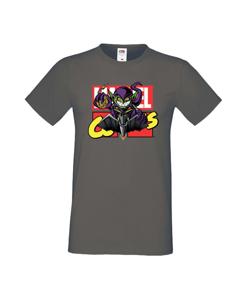 Мъжка Тениска Марвел Комикси Green Goblin, Spiderman, Marvel, Comics Marvel, Goblin